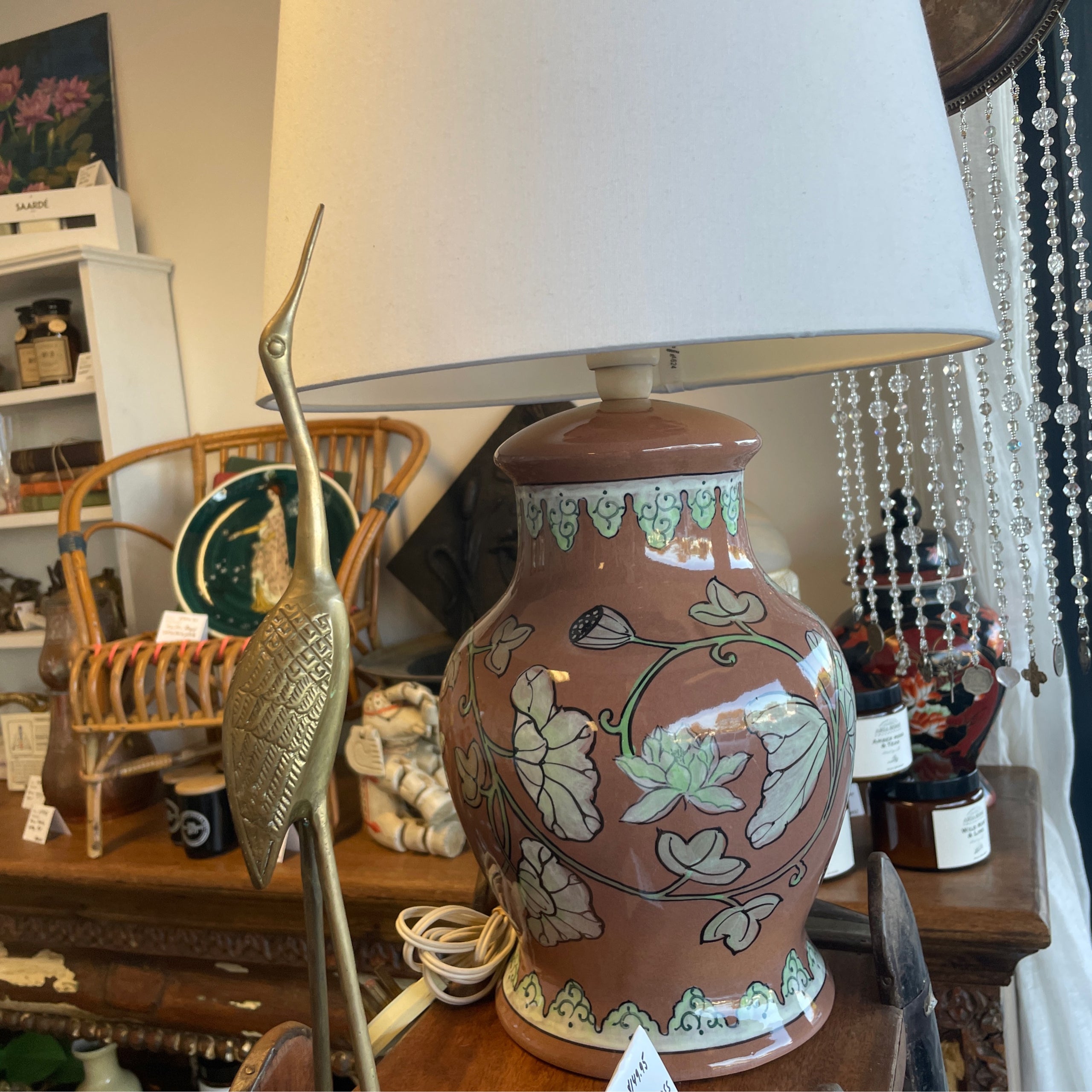 Vintage Lotus Lamp Lotus Home